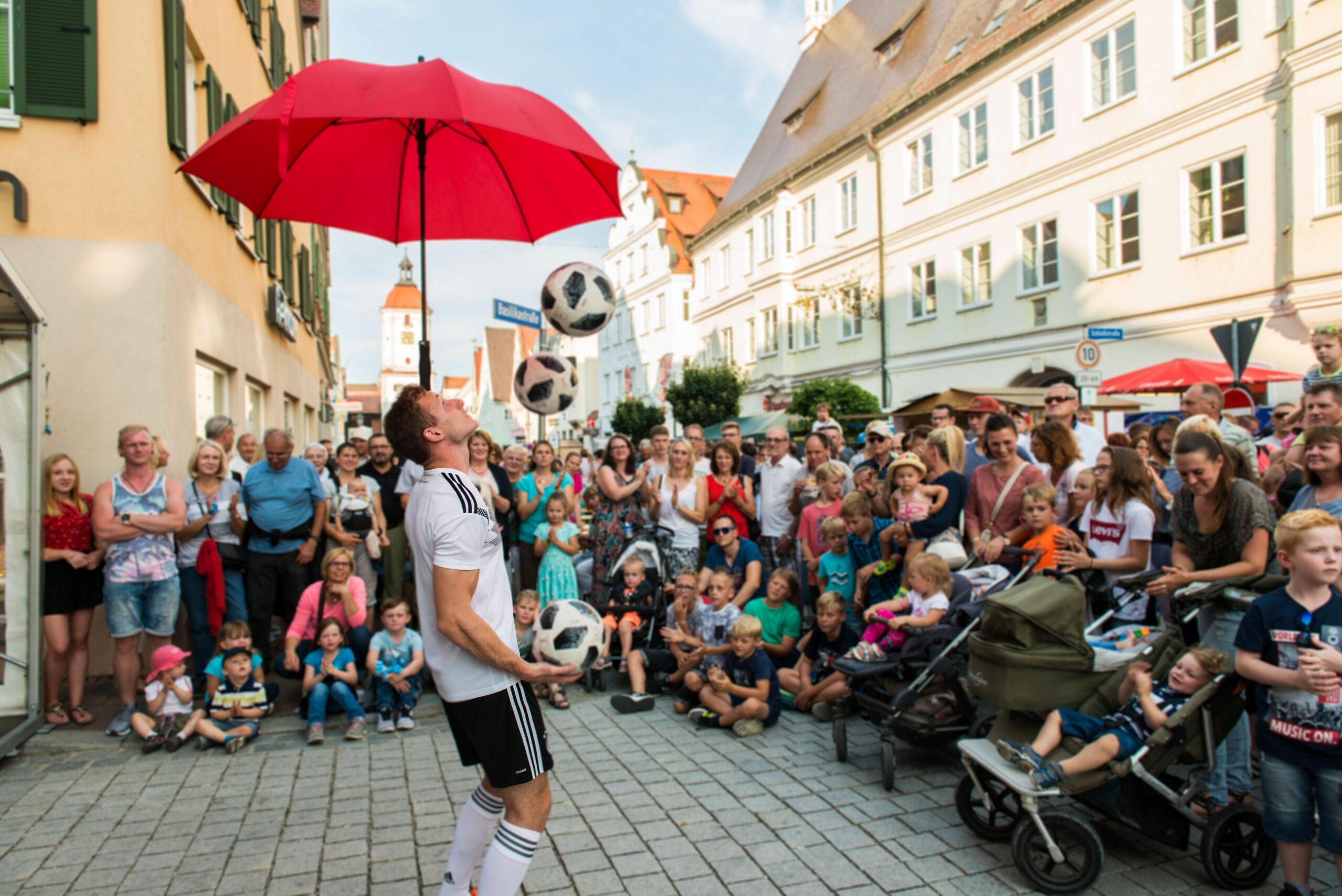 Ballkunst zum Mitmachen – die interaktive Fußball-Show